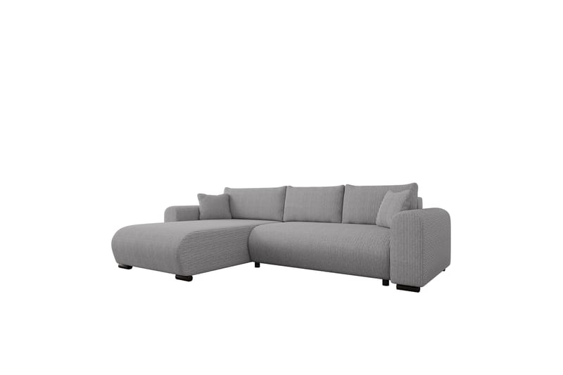 Handda Bäddsoffa med Divan 3-sits i Manchester - Grå - Möbler - Soffa - Bäddsoffa