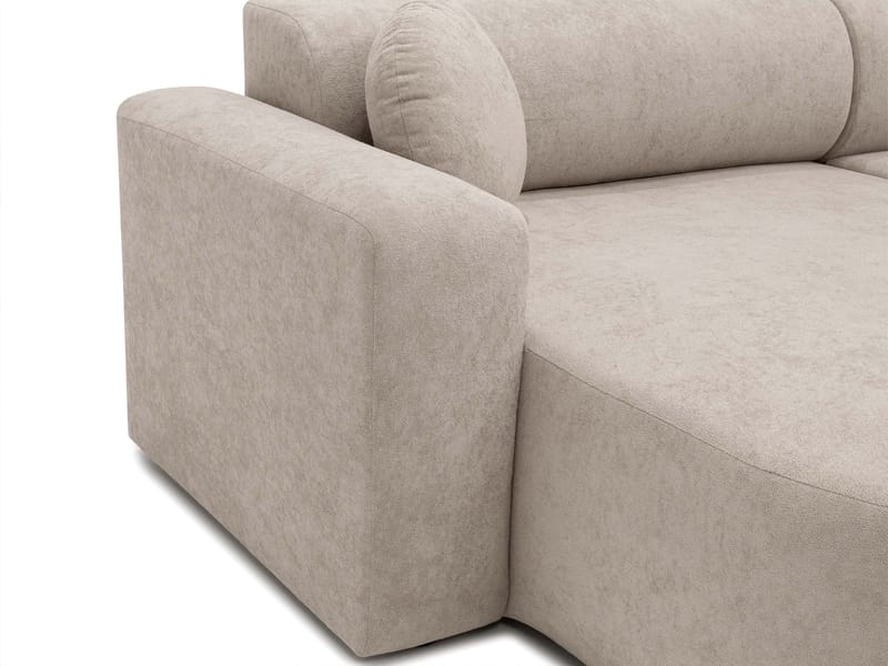 Hanish Bäddsoffa Dubbeldivan 5-sits - Beige - Möbler - Soffa - Bäddsoffa