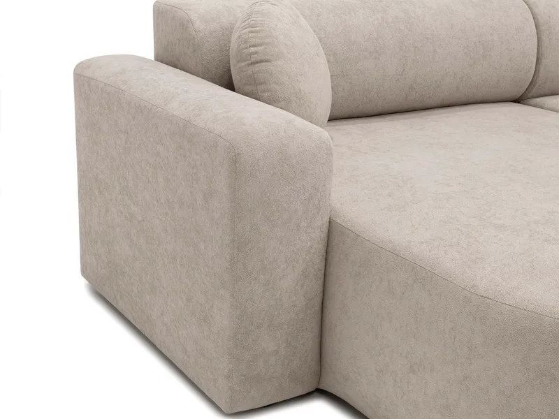 Hanish Bäddsoffa Dubbeldivan 5-sits - Grå - Möbler - Soffa - Bäddsoffa