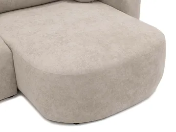 Hanish Bäddsoffa Dubbeldivan 5-sits - Vit - Möbler - Soffa - Bäddsoffa