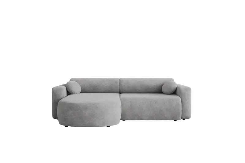 Hanish Bäddsoffa med Divan 3-sits - Grå - Möbler - Soffa - Bäddsoffa