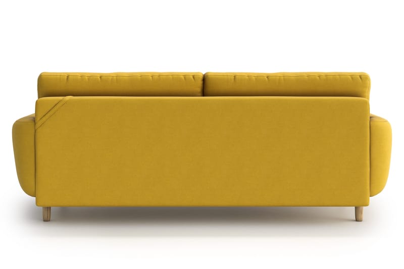 Harrisa 3-sits Bäddsoffa - Gul - Möbler - Soffa - Bäddsoffa