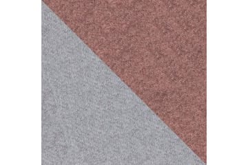 Herosa 3-sits Bäddsoffa med Divan med Förvaring - Grå/Rosa - Möbler - Soffa - Bäddsoffa