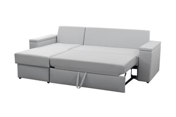 Herosa 3-sits Bäddsoffa med Divan med Förvaring - Mörkgrå - Möbler - Soffa - Bäddsoffa