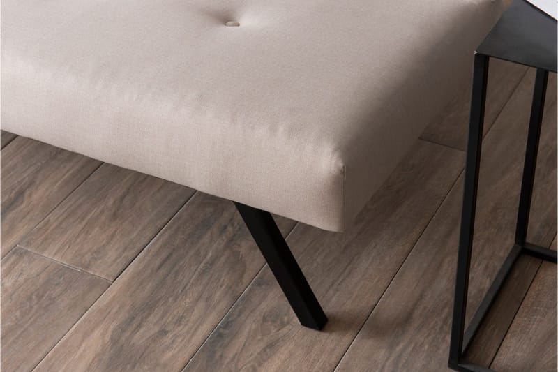 Hetalia 3-sits Längsbäddad Bäddsoffa 102x180 cm i Tyg - Beige - Möbler - Soffa - Bäddsoffa