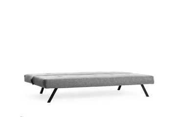Hetalia 3-sits Längsbäddad Bäddsoffa 102x180 cm i Tyg - Grå - Möbler - Soffa - Bäddsoffa