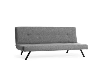 Hetalia 3-sits Längsbäddad Bäddsoffa 102x180 cm i Tyg - Grå - Möbler - Soffa - Bäddsoffa