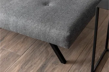 Hetalia 3-sits Längsbäddad Bäddsoffa 102x180 cm i Tyg - Grå - Möbler - Soffa - Bäddsoffa