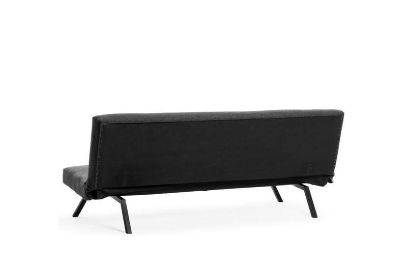 Hetalia 3-sits Längsbäddad Bäddsoffa 102x180 cm i Tyg - Mörkgrå - Möbler - Soffa - Bäddsoffa