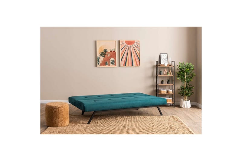 Hetalia Bäddsoffa 3-sits - Blå - Möbler - Soffa - Bäddsoffa