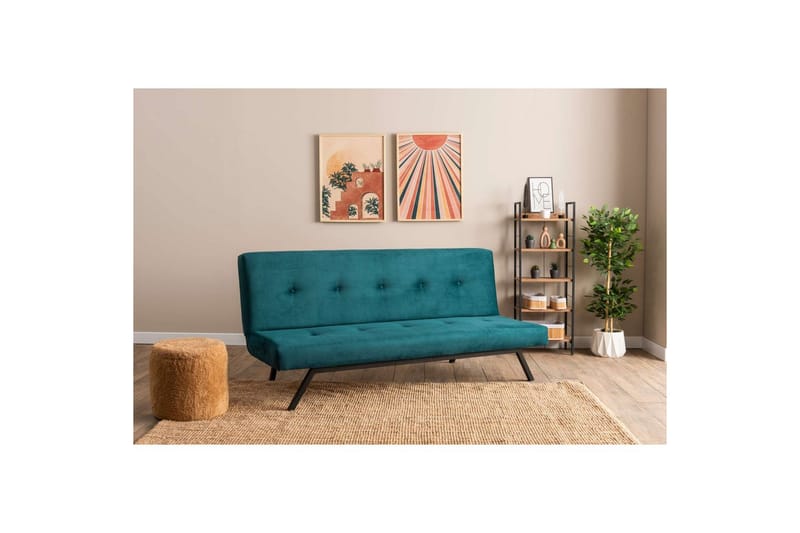 Hetalia Bäddsoffa 3-sits - Blå - Möbler - Soffa - Bäddsoffa