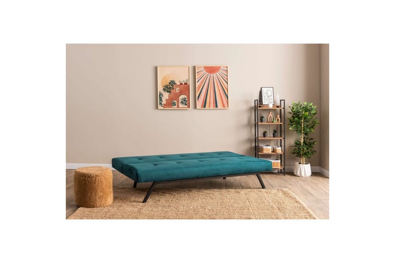 Hetalia Bäddsoffa 3-sits - Blå - Möbler - Soffa - Bäddsoffa