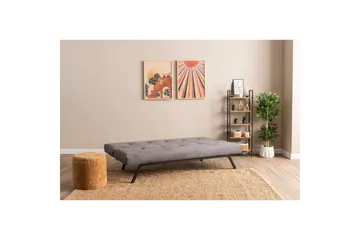 Hetalia Bäddsoffa 3-sits - Grå - Möbler - Soffa - Bäddsoffa
