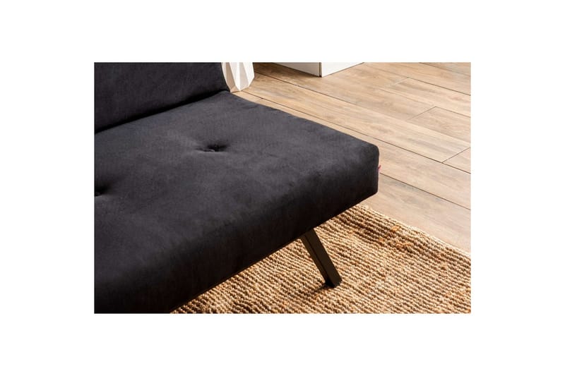 Hetalia Bäddsoffa 3-sits - Svart - Möbler - Soffa - Bäddsoffa