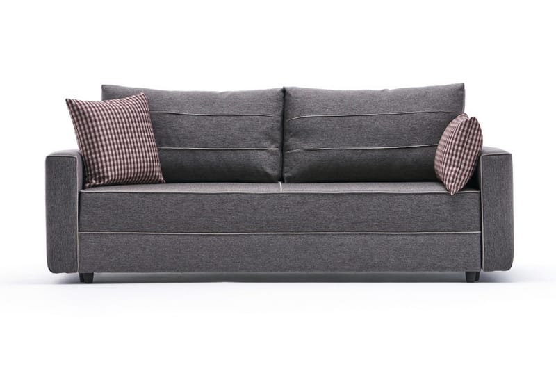 Highbank Bäddsoffa 3-sits 185x150 - Brun - Möbler - Soffa - Bäddsoffa