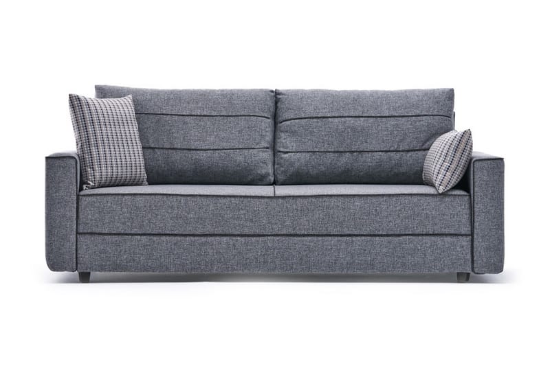 Highbank Bäddsoffa 3-sits 185x150 - Grå - Möbler - Soffa - Bäddsoffa