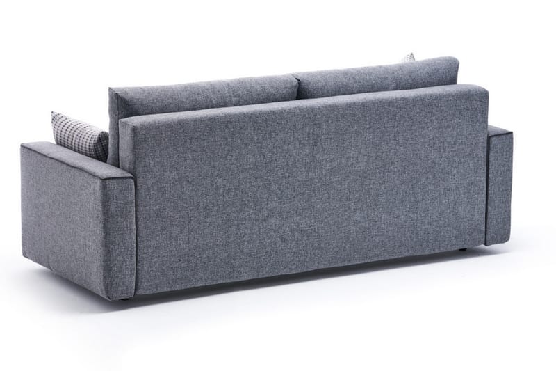 Highbank Bäddsoffa 3-sits 185x150 - Grå - Möbler - Soffa - Bäddsoffa