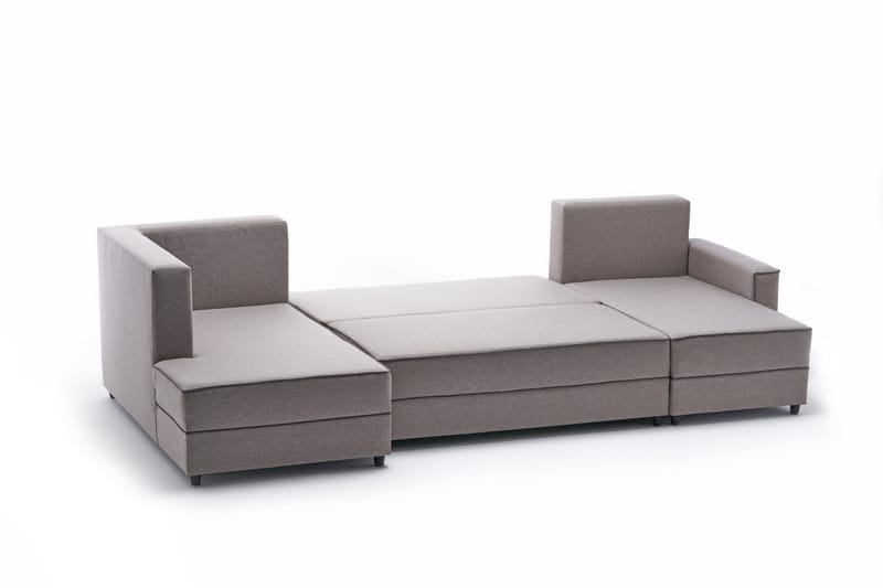 Highbank Bäddsoffa m. Divan 4-sits 200x150 - Cream - Möbler - Soffa - Bäddsoffa