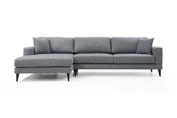 Hilari Bäddsoffa med Divan Vänster - Grå - Möbler - Soffa - Bäddsoffa