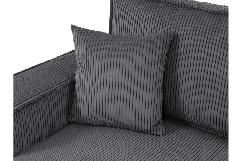 Hobson Bäddsoffa Dubbeldivan 4-sits i Plysch - Vit - Möbler - Soffa - Bäddsoffa