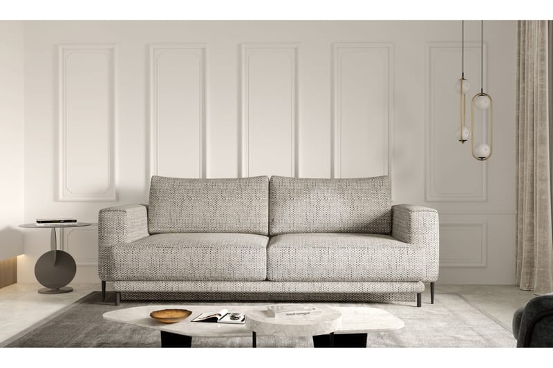 Hopland 4-sits Bäddsoffa - Beige - Möbler - Soffa - Bäddsoffa