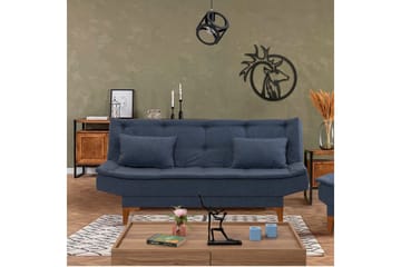 Hunterville Bäddsoffa 3-sits 106x187 - Mörkblå - Möbler - Soffa - Bäddsoffa