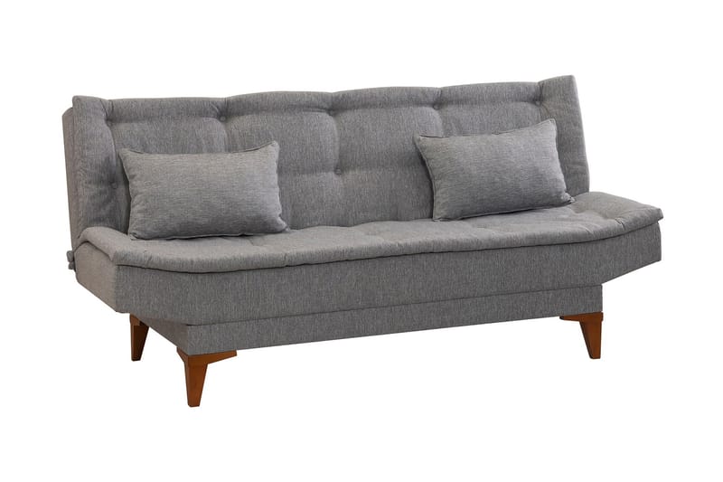 Hunterville Bäddsoffa 3-sits 106x189 - Grå - Möbler - Soffa - Bäddsoffa