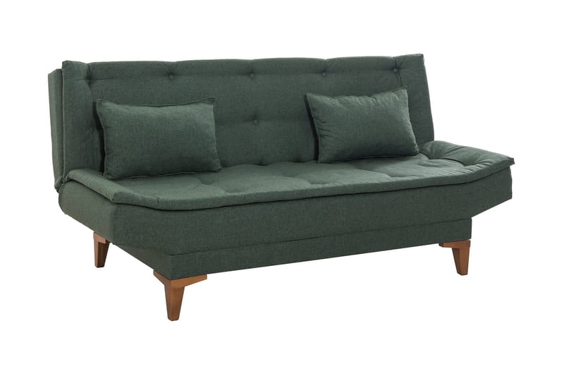 Hunterville Bäddsoffa 3-sits 106x190 - Grön - Möbler - Soffa - Bäddsoffa