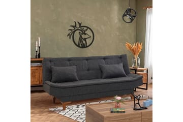 Hunterville Bäddsoffa 3-sits 106x192 - Antracit - Möbler - Soffa - Bäddsoffa
