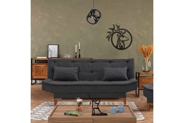 Hunterville Bäddsoffa 3-sits 106x192 - Antracit - Möbler - Soffa - Bäddsoffa
