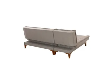 Hunterville Bäddsoffa m. Divan 4-sits - Beige - Möbler - Soffa - Bäddsoffa