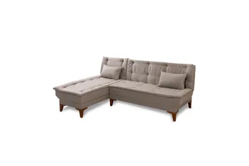 Hunterville Bäddsoffa m. Divan 4-sits - Beige - Möbler - Soffa - Bäddsoffa