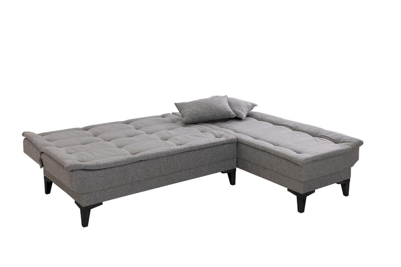 Hunterville Bäddsoffa m. Divan 4-sits - Grå - Möbler - Soffa - Bäddsoffa