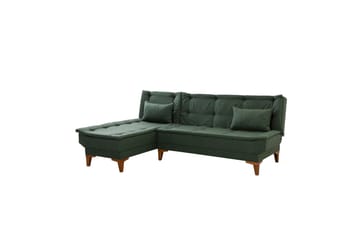 Hunterville Bäddsoffa m. Divan 4-sits - Grön - Möbler - Soffa - Bäddsoffa