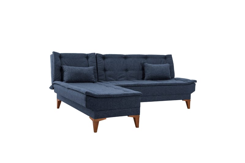 Hunterville Bäddsoffa m. Divan 4-sits - Mörkblå - Möbler - Soffa - Bäddsoffa