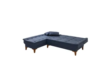 Hunterville Bäddsoffa m. Divan 4-sits - Mörkblå - Möbler - Soffa - Bäddsoffa