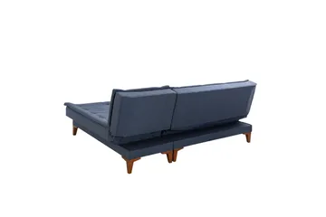 Hunterville Bäddsoffa m. Divan 4-sits - Mörkblå - Möbler - Soffa - Bäddsoffa