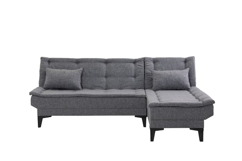 Hunterville Bäddsoffa m. Divan 4-sits - Mörkgrå - Möbler - Soffa - Bäddsoffa