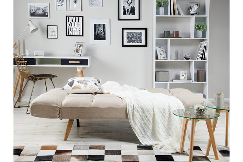 Ingaro Bäddsoffa 182 cm - Beige - Möbler - Soffa - Bäddsoffa