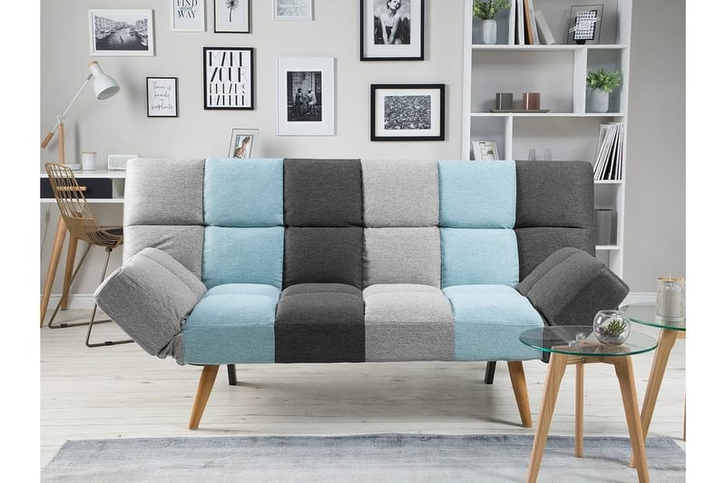 Ingaro Bäddsoffa 182 cm - Grå - Bäddsoffa