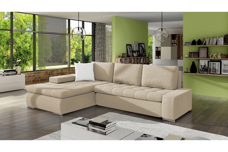 Irja Bäddsoffa m. Divan L-formad - Möbler - Soffa - Bäddsoffa