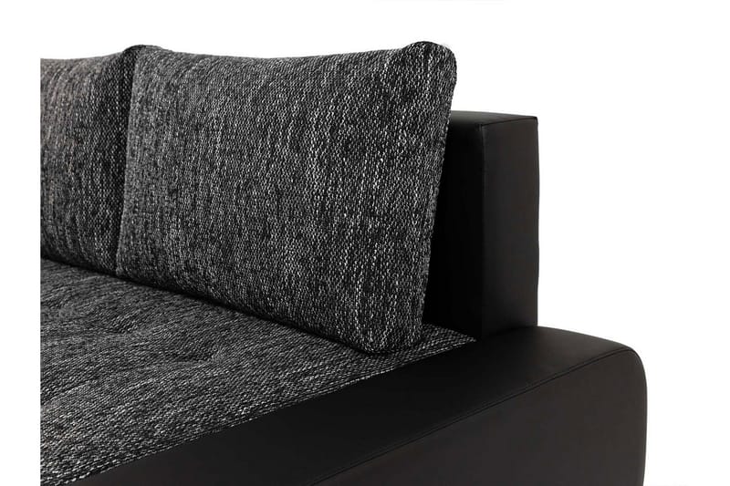 Irja Bäddsoffa med Divan 3-sits i Konstläder - Vit/Grå - Möbler - Soffa - Bäddsoffa