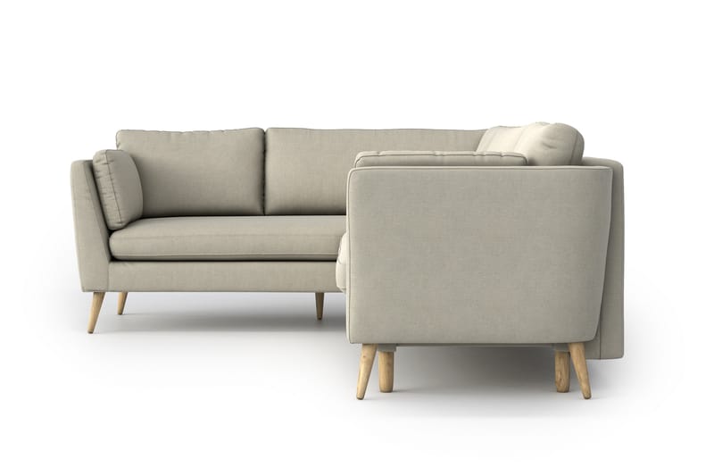 Jane Bäddsoffa med Divan - Beige - Bäddsoffa - Hörnbäddsoffa