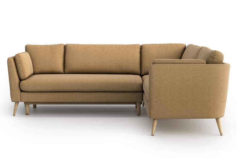 Janella Bäddsoffa med Divan - Beige - Bäddsoffa - Hörnbäddsoffa