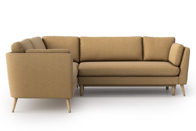 Janella Bäddsoffa med Divan - Beige - Bäddsoffa - Hörnbäddsoffa