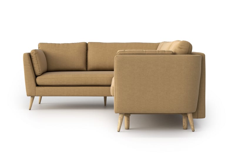 Janella Bäddsoffa med Divan - Beige - Bäddsoffa - Hörnbäddsoffa