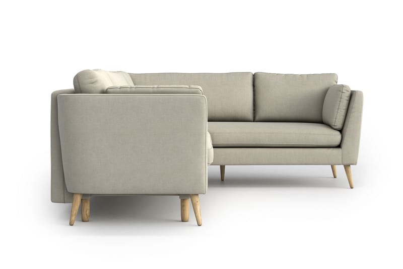 Janella Bäddsoffa med Divan - Beige - Bäddsoffa - Hörnbäddsoffa