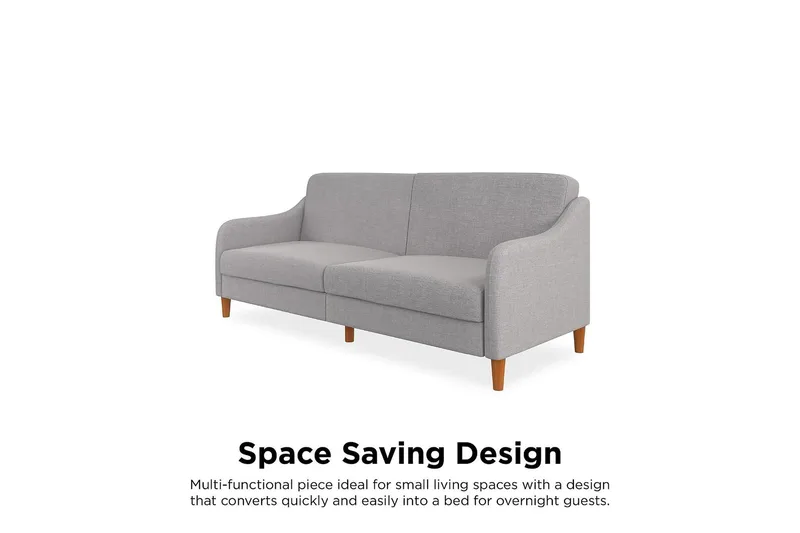 Jasper 2-sits Bäddsoffa Ljusgrå - Dorel Home - Möbler - Soffa - Bäddsoffa