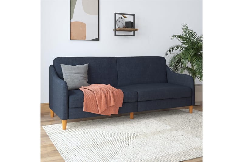 Jasper 2-sits Bäddsoffa Marinblå, Dorel Home