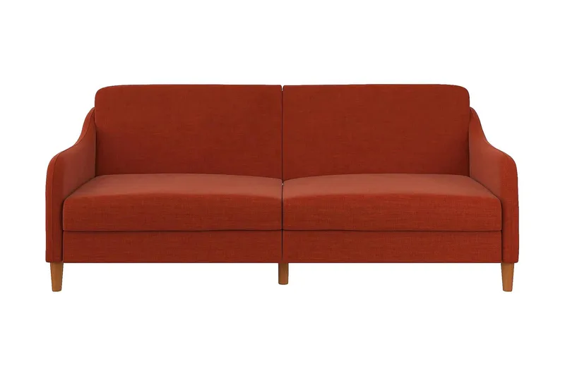 Jasper 2-sits Bäddsoffa Orange - Dorel Home - Möbler - Soffa - Bäddsoffa